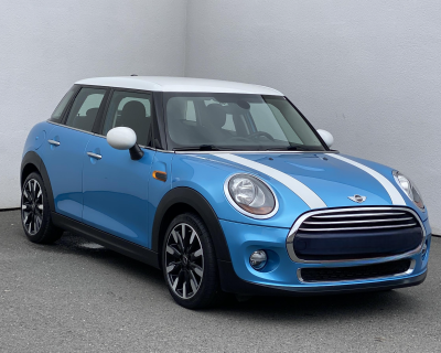 mini cooper blue